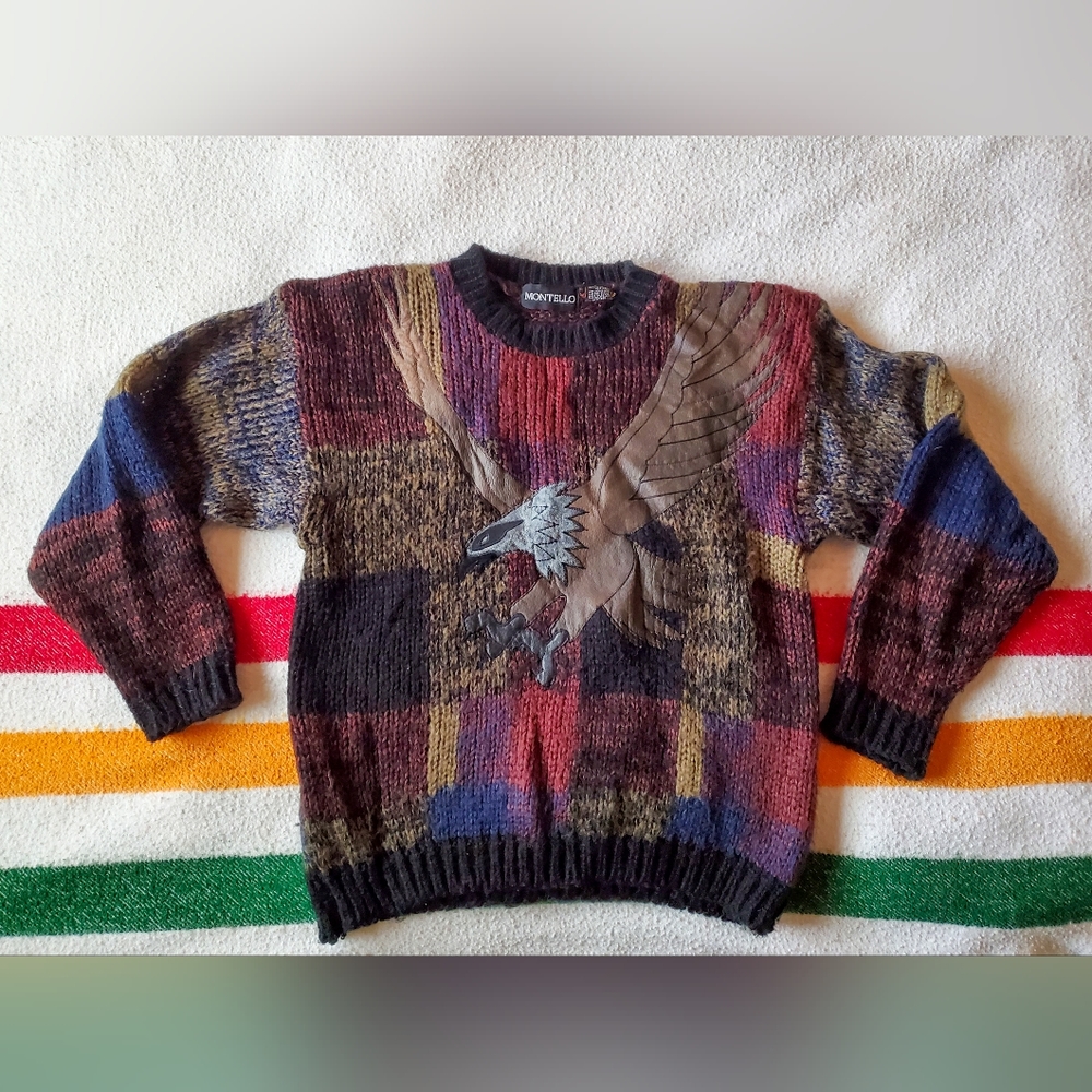 Cheesy, 80s family sitcom sweater (he who shall not be named).